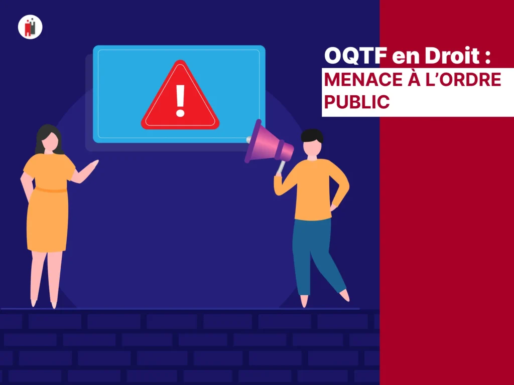 Illustration danger & OQTF